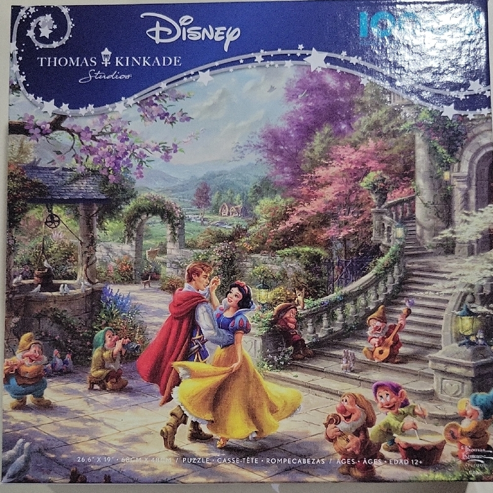Disney Thomas Kinkade Enchanted Garden Puzzle
